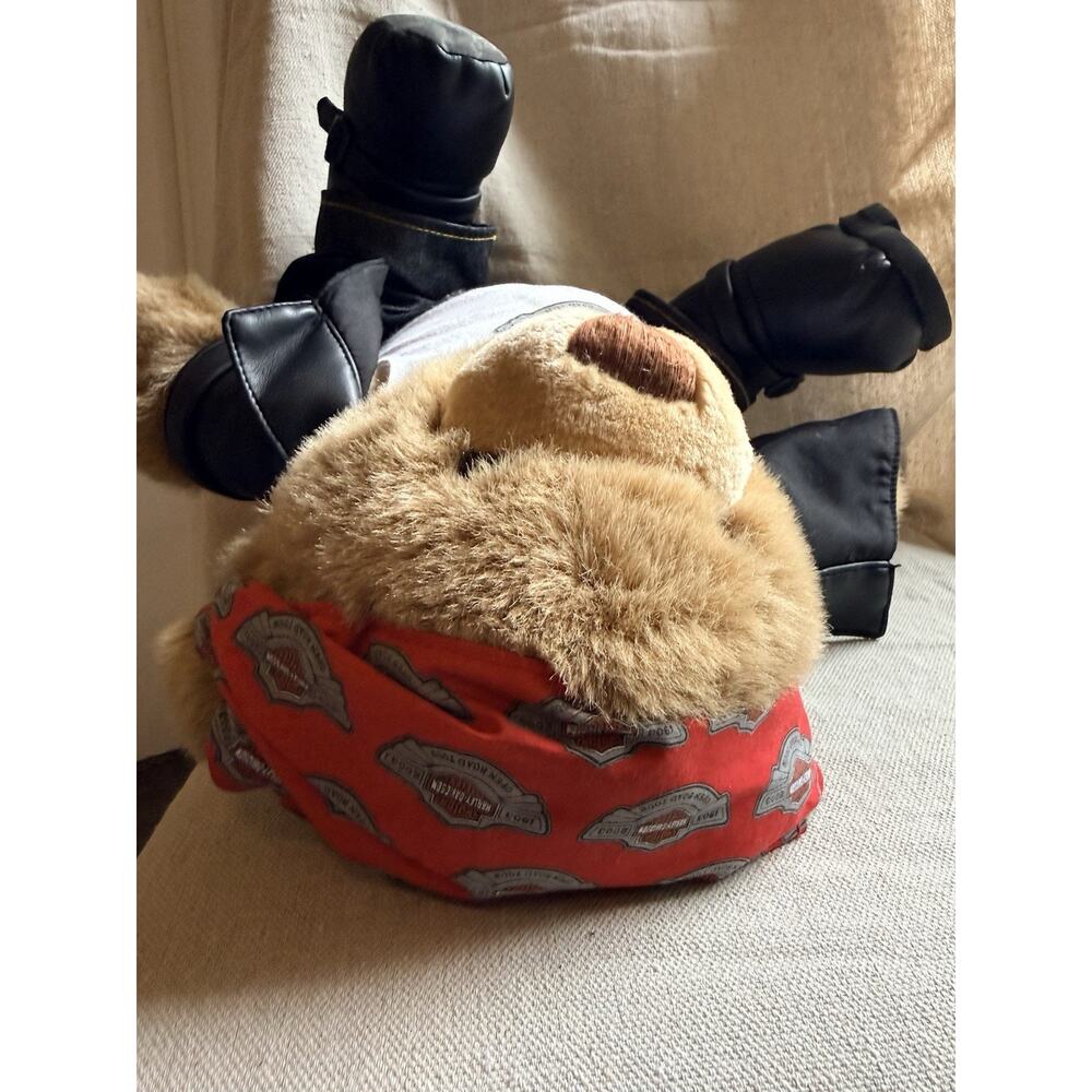 VTG 2003 Harley Davidson Bear 100th Anniversary Open Road Tour Plush Teddy Bear - Picture 10 of 12
